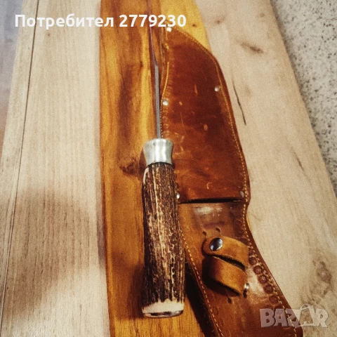 Масивен Ловен нож от Колекция!, снимка 4 - Ножове - 51308541