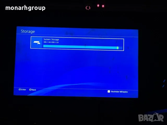 Конзола Playstation 4 Slim / CUH-2216A/500GB/+два джойстика/+ всички нужни кабели, снимка 2 - PlayStation конзоли - 55826458