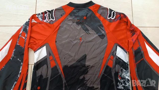 ветровка, джърси, тениска с дълъг ръкав блуза мотокрос колоездене МТВ маунтинбайк FOX, снимка 16 - Спортни дрехи, екипи - 37762499