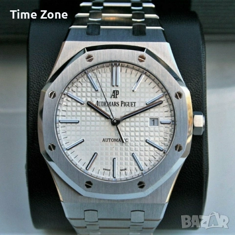Audemars Piguet Royal Oak 41mm Steel Black Dial Automatic Различни Варианти, снимка 11 - Мъжки - 54045294
