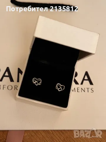 Пандора обеци Pandora , снимка 7 - Обеци - 50424546