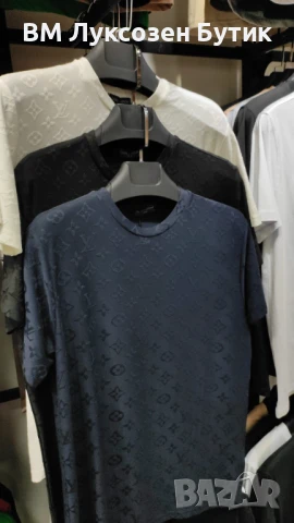 👕💥 МЪЖКИ ТЕНИСКИ LOUIS VUITTON СТИЛ – ТОП ПРОМОЦИЯ НА СЕДМИЦАТА! 💥👕, снимка 3 - Тениски - 50458076