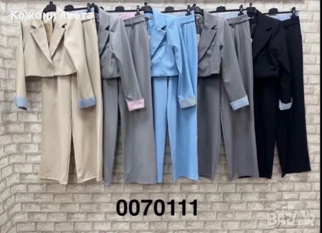 Костюм сет от две части сако и панталон, снимка 1