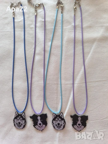 Гердани с котки , кучета  и морски елементи, снимка 2 - Колиета, медальони, синджири - 50985909