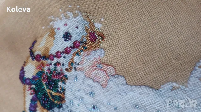 Ушит гоблен Santa's Magic - Mirabilia, снимка 4 - Гоблени - 48503407