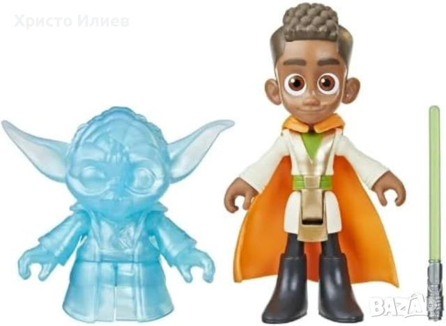 STAR WARS Young Jedi Adventures Екшън фигура Kai Brightstar и Йода комплект, снимка 4 - Фигурки - 53165899