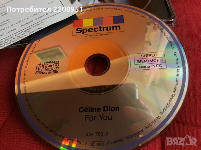 Celine Dion, снимка 4 - CD дискове - 39339958