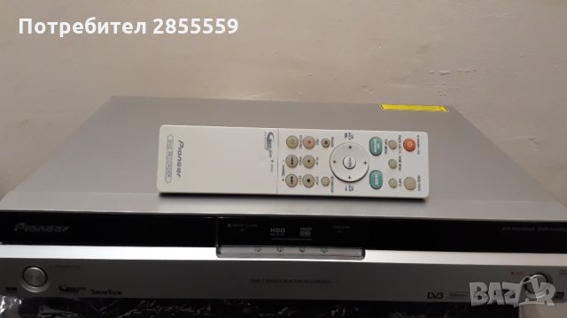 Pioneer DVR-540HX-S  DVD&HDD 160GB *ДВА ТУНЕРА*, снимка 1 - Плейъри, домашно кино, прожектори - 30907662