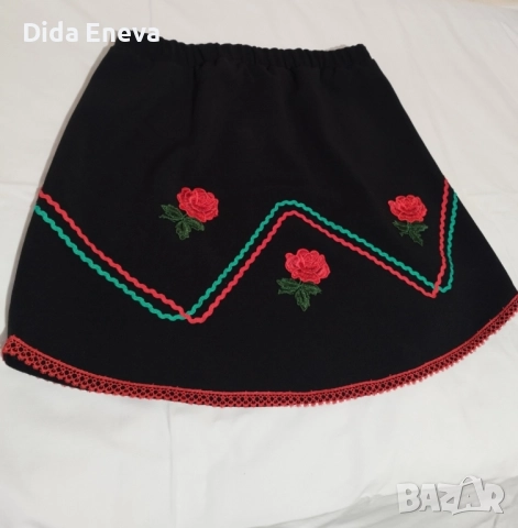Фолклорна пола + фолклорна тениска, снимка 2 - Поли - 52292917