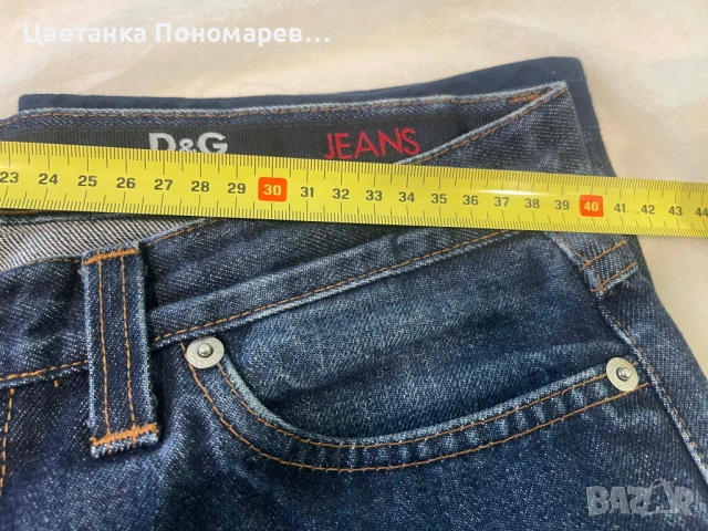 Дамски дънки Dolce & Gabbana,100% оригинал., снимка 15 - Дънки - 53963117