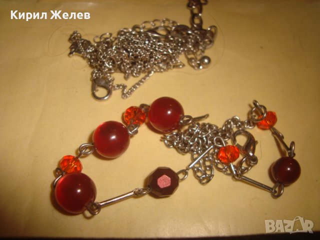 ЛОТ СТАРИ УКРАШЕНИЯ БИЖУТА ПОДХОДЯЩИ и за ХЕНД - МЕЙД МАТЕРИАЛ за НАКИТИ 31344, снимка 7 - Колиета, медальони, синджири - 38031836