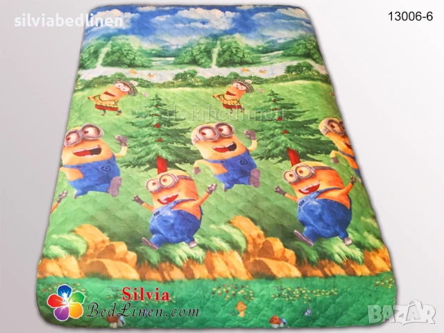 ПРОМОЦИЯ!!! Двулицево детско шалте с анимационни герои, снимка 7 - Спално бельо и завивки - 23569206