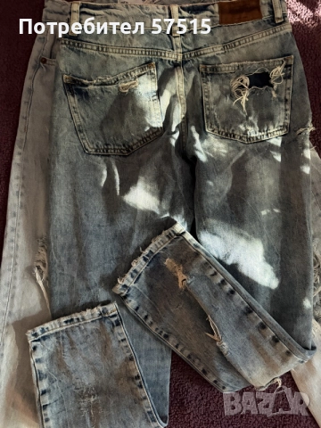 Zara/Bershka дамски дънки, снимка 4 - Дънки - 56522812