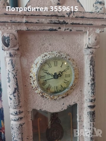 старинен часовник от Англия - 40 sm, снимка 2 - Други стоки за дома - 40331518