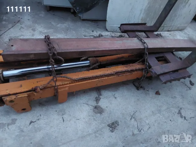 Електрокарна мачта 4,5м.  височина на повдигане  с вилици Дължина 95см., снимка 5 - Други машини и части - 48421796