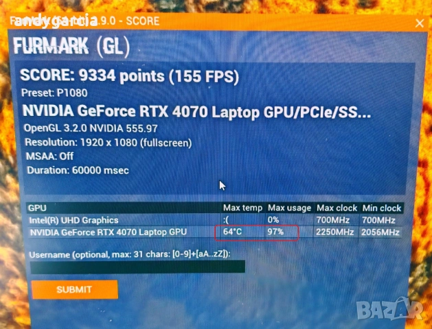 ASUS ROG Strix G18 G814J/Intel Core i7-13650HX/NVidia RTX 4070 8GB/16GB RAM/1TB SSD NVME/18 IPS FHD+, снимка 17 - Лаптопи за игри - 54066243