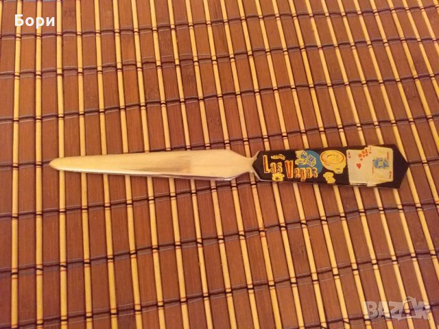 Нож за писма LAS VEGAS, снимка 6 - Други ценни предмети - 30732439