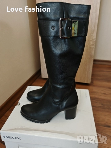 Черни ботуши от естествена кожа , снимка 3 - Дамски ботуши - 51495838