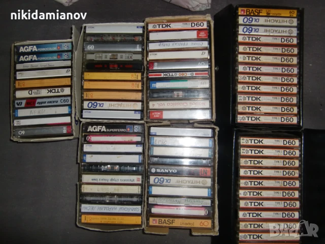 Продавам маркови  аудиокасети много запазени с записи, снимка 4 - Аудио касети - 50464561