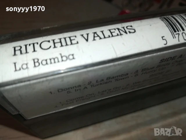 RITCHIE VALENS-ORIGINAL TAPE 2507251047, снимка 16 - Аудио касети - 51136911