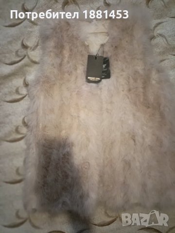 Елек от естествен косъм., снимка 2 - Елеци - 48291037