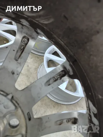 4бр.Алуминиеви джанти 17ки за VW 5x112 7j et49 ORIGINAL!!!, снимка 5 - Гуми и джанти - 55775009