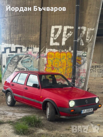 Volkswagen Golf Mk2  1600cm3 ГАЗ/Бензин, снимка 2 - Автомобили и джипове - 54126251