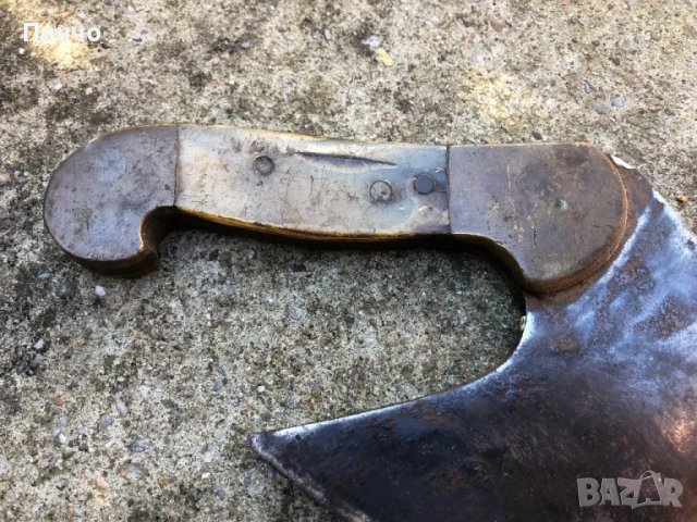 стар сатър /секира/ - 1907г., снимка 5 - Ножове - 49553610