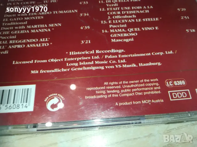 PLACIDO DOMINGO CD-ВНОС GERMANY 3110241158, снимка 17 - CD дискове - 47785339