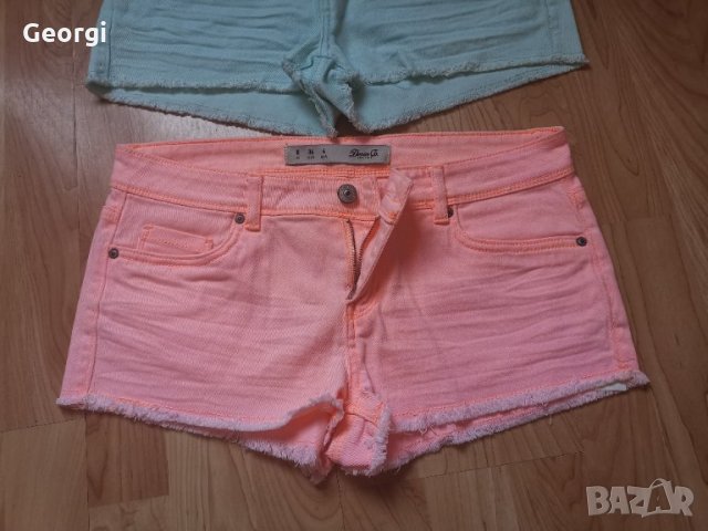 Къси панталонки в два цвята на DENIM, снимка 2 - Къси панталони и бермуди - 15097786