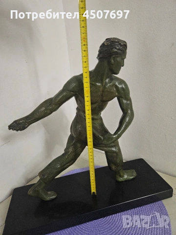 Бронзова Скулптора, Александър Келети 1930г. , снимка 12 - Антикварни и старинни предмети - 53013467