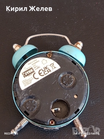 Красив малък будилник кварц за КОЛЕКЦИЯ ДЕКОРАЦИЯ 50598, снимка 5 - Декорация за дома - 51759189