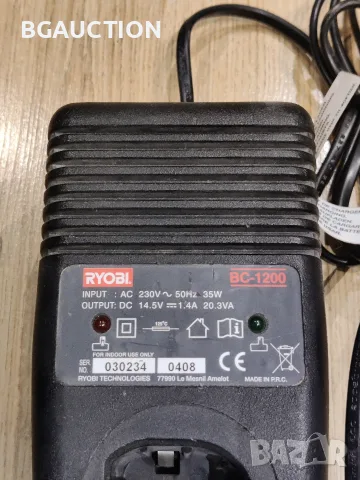 зарядно ryobi bc 1200, снимка 4 - Винтоверти - 56261206