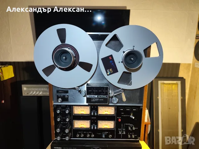 Teac A-3340 с адаптери и ролко