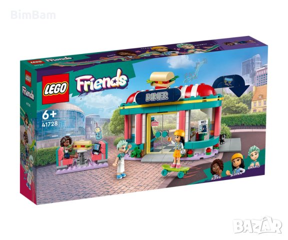 Конструктор LEGO® Friends 41728 - Ресторант в центъра на Хартлейк / 346  части