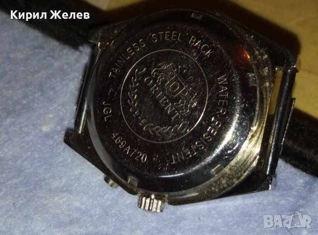 ORIENT AUTOMATIC 21 JEWELS Стар КОЛЕКЦИОНЕРСКИ ВИНТИДЖ МОДЕЛ МЕХАНИЧЕН ЧАСОВНИК ОРИЕНТ 26438, снимка 6 - Мъжки - 42136635