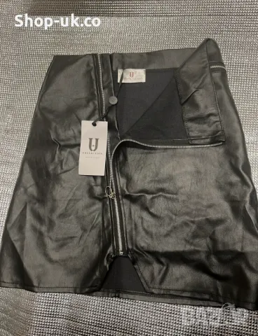 Кожена пола FOREVER UNIQUE , снимка 3 - Поли - 47778994