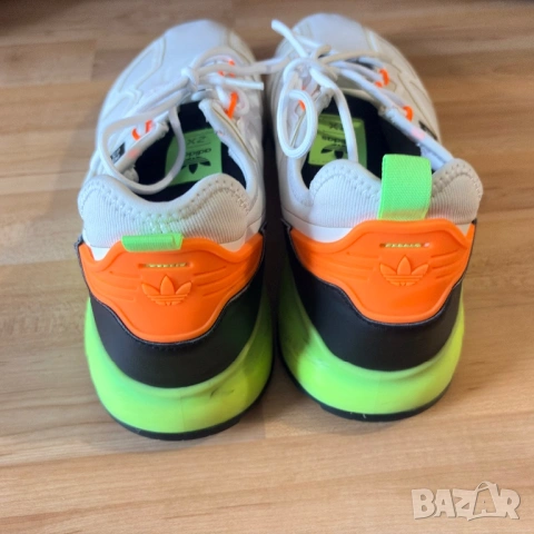 Маратонки Adidas ZX 2K Boost 'Cloud White Green' размер 48 2/3, снимка 3 - Маратонки - 54008304