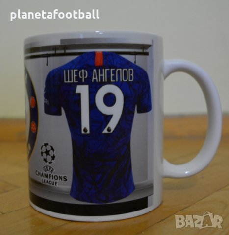 Челси Уникална Футболна Фен Чаша с Ваше Име и Номер!FC Chelsea 2025/26 , снимка 4 - Футбол - 6603248