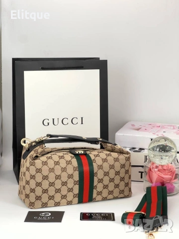 чанти Gucci v :➡️29cm⬆️16cm 🌟 , снимка 3 - Чанти - 54289299