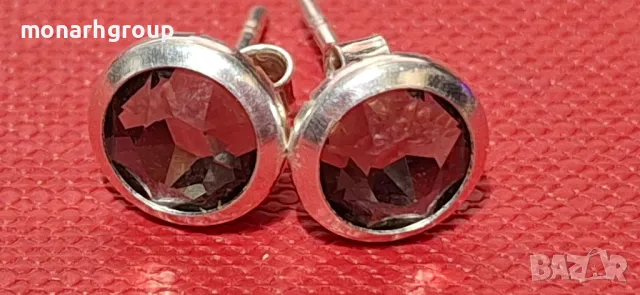 Сребърни обеци