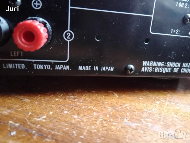 JVC AX 444 усилвател  Made in Japan, снимка 7 - Ресийвъри, усилватели, смесителни пултове - 49841670