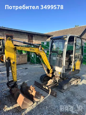 Багер Neuson Wacker, снимка 2 - Индустриална техника - 55944497
