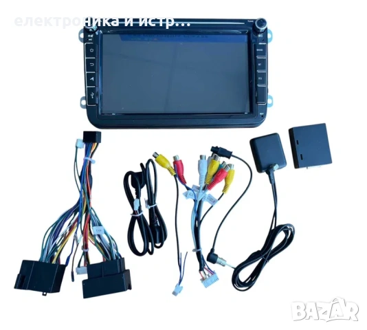 8 Инч Android Мултимедия с CarPlay за VW Golf 5 6 Polo Passat Touran , снимка 4 - Навигация за кола - 53268867