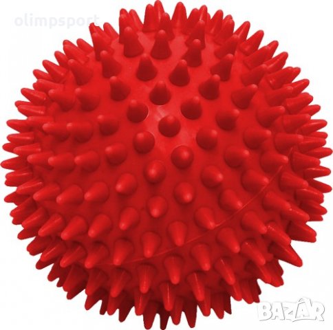 Масажна топка с бодлички, която чрез притискане към тялото масажира в дълбочина. , снимка 1 - Масажори - 39554528