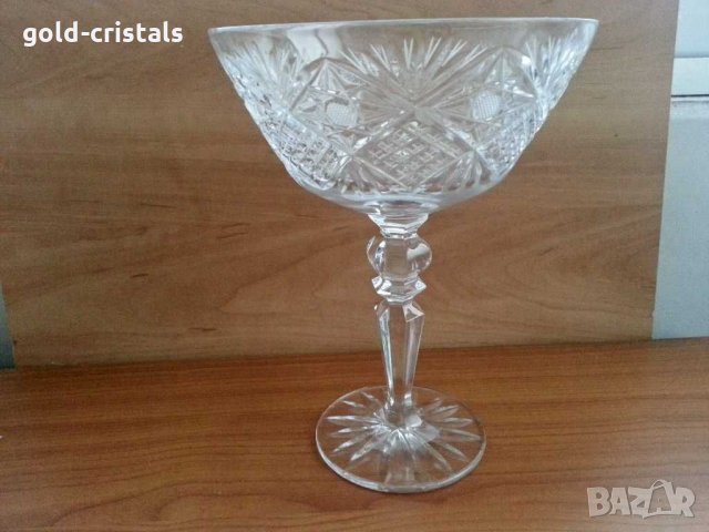 кристална купа фруктиера бонбониера