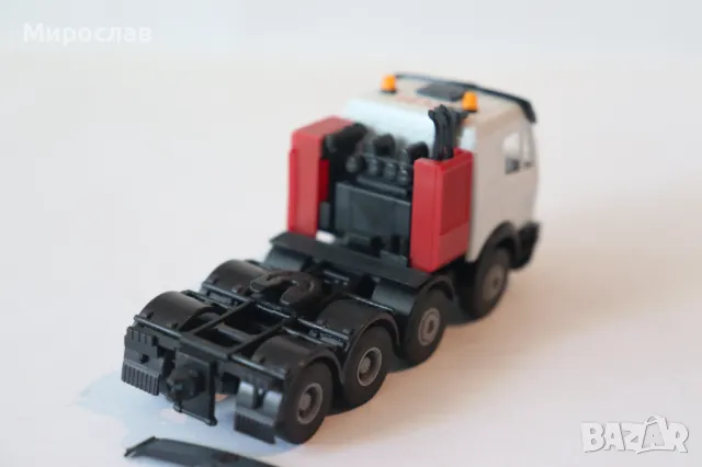 KIBRI H0 1/87 MERCEDES BENZ ТЕЖКОТОВАРЕН ТРАНСПОРТ КАМИОН МОДЕЛ КОЛИЧКА, снимка 5 - Колекции - 50209783