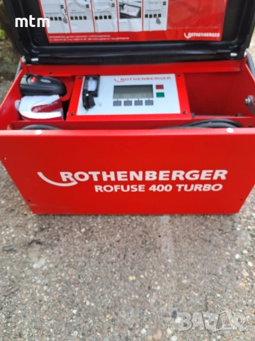Машина за заваряване на водопроводни тръби ROTHENBERGER ROFUSE TURBO 400, снимка 3 - Други инструменти - 54273597