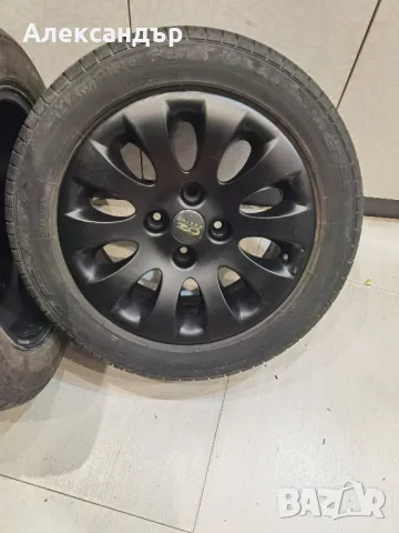 Алуминиеви джанти с летни гуми Пежо Ситроен 4x108 R15 195 55 15 , снимка 5 - Гуми и джанти - 49582060