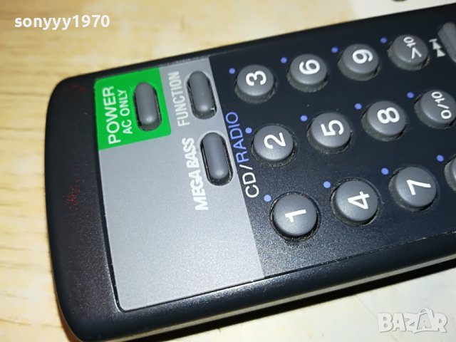 SONY RMT-C350 RADIO CASSETTE REMOTE CONTROL 0409221442, снимка 4 - Други - 37896253